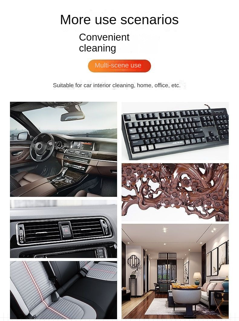 Car Interior Cleaning Tools Air Conditioning Air Outlet Cleaning Brush Car Soft Brush Car Gap Dust Removal Brush