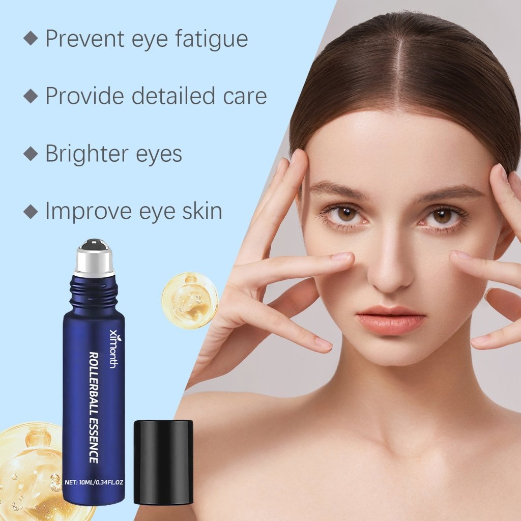 XIMONTH Rollerball Eye Essence – Revitalize Tired Eyes & Reduce Dark Circles