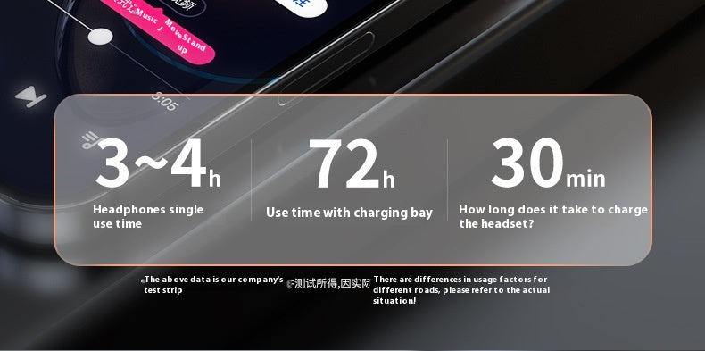 Bone conduction bluetooth sleeping headphones