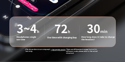 Bone conduction bluetooth sleeping headphones