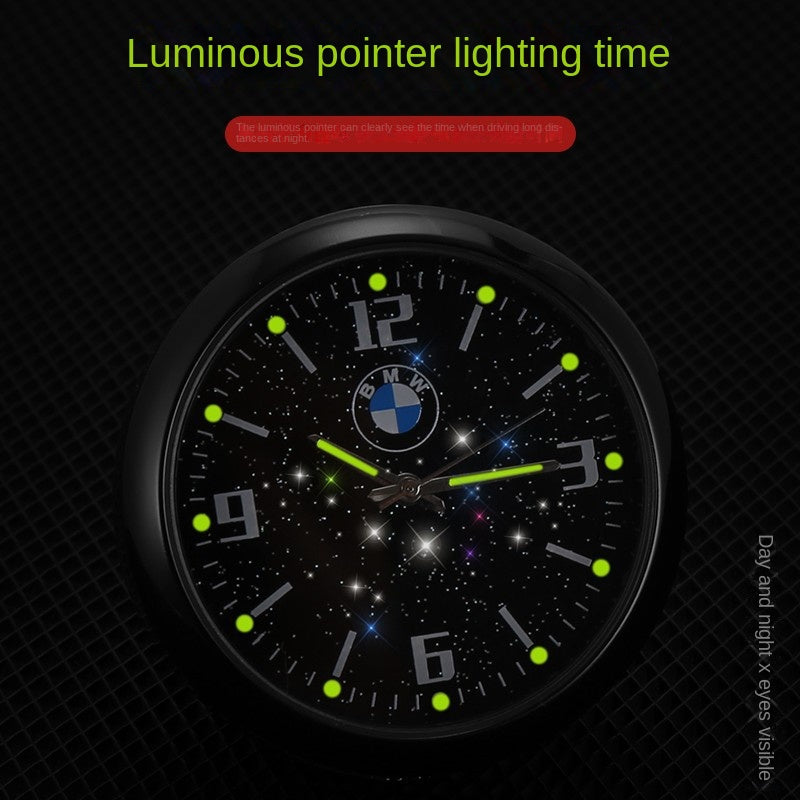Universal Luminous Car & Desk Clock – Clear Time, Anywhere