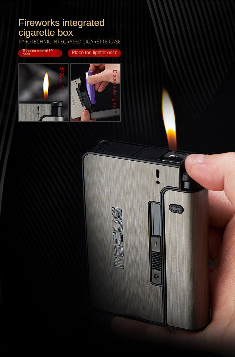 Lighter Creative Cigarette Case