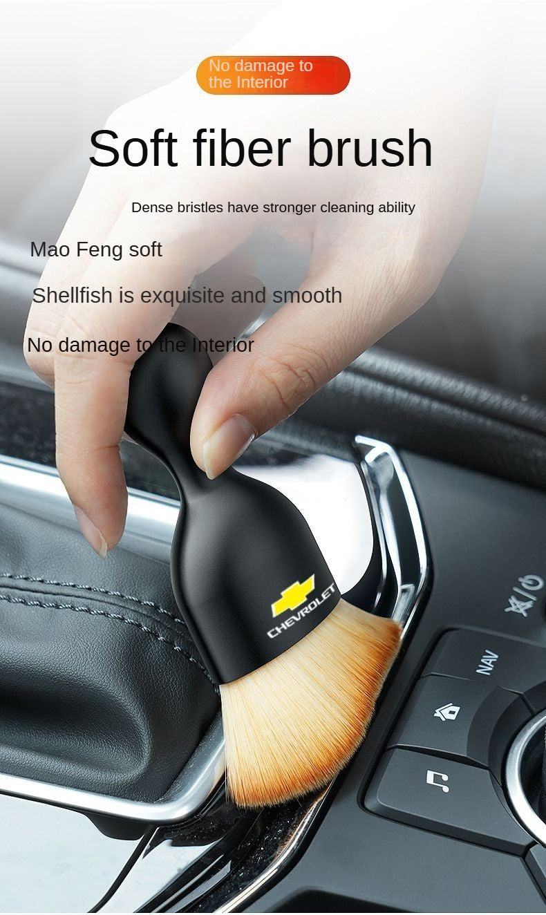 Car Interior Cleaning Tools Air Conditioning Air Outlet Cleaning Brush Car Soft Brush Car Gap Dust Removal Brush