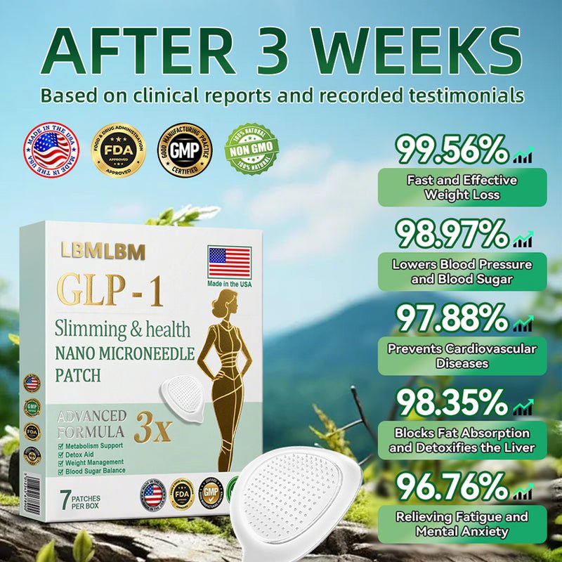 【Last Day Promotion 80% OFF🔥】NIDDK-Tirzepatide Slimming & health NANO MICRONEEDLE PATCH🇺🇸👨‍⚕️（Zero Pain, 24/7 Release | Lose 20lbs FAST | 90% Sugar Drop | ）🔥🎁
