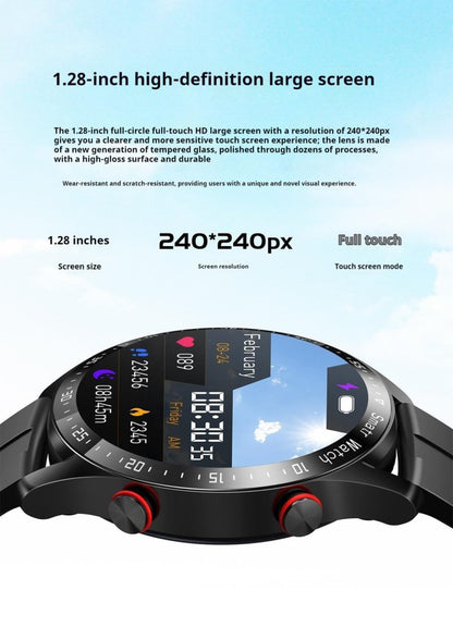 🔥Last Day Promotion - 50% OFF 🎁-New Smart Watch Hw20 Business Stainless Steel Strap Bluetooth Calling Smart Watch Waterproof Men ECG + Pp