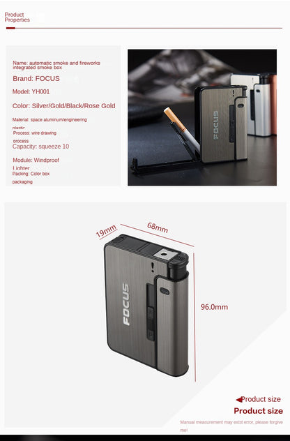 Lighter Creative Cigarette Case