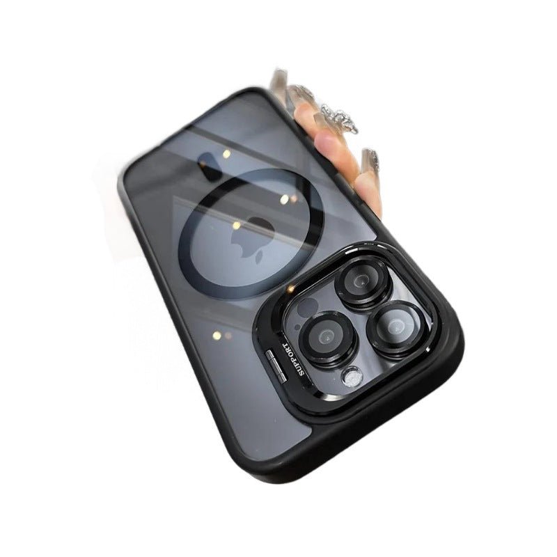 Shockproof mag safe Case for iPhone 16 pro max 15 14 camera lens cover