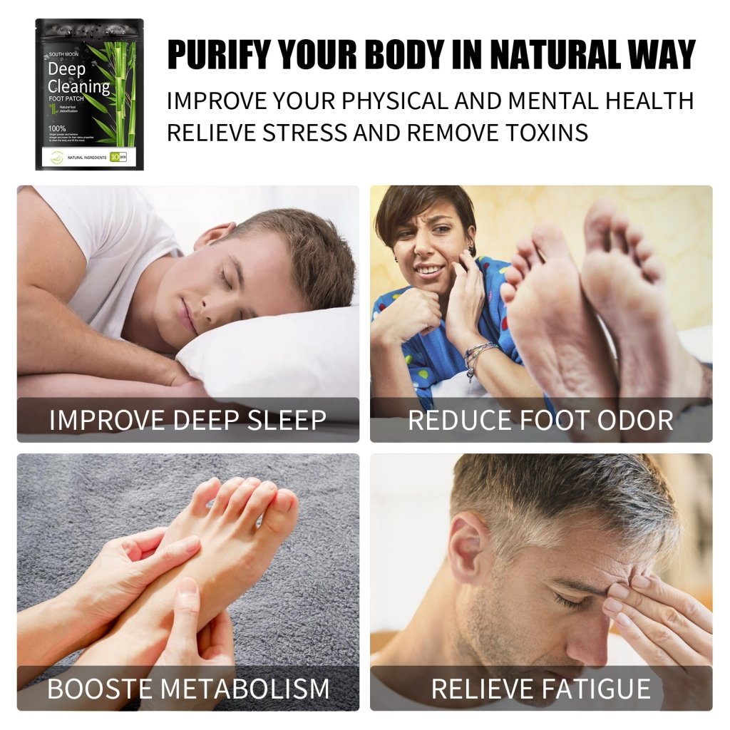 SOUTH MOON Detox Foot Patches (10 PCS)