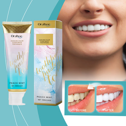 💥HUGE DISCOUNT - 50% OFF! LIMITED TIME! Oralhoe™ Niacinamide Whitening Toothpaste for a Bright Smile.💪 GRAB IT NOW!