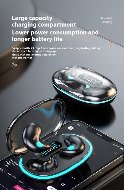 Bone conduction bluetooth sleeping headphones