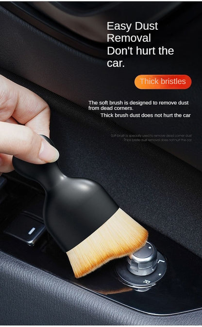 Car Interior Cleaning Tools Air Conditioning Air Outlet Cleaning Brush Car Soft Brush Car Gap Dust Removal Brush