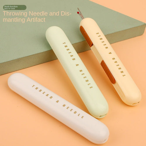 Needle Thread Thread Piercer New Household Unloader Thread Picking Machine For The Elderly Hand Sewing Tools Thread Piercing Artifact Threading