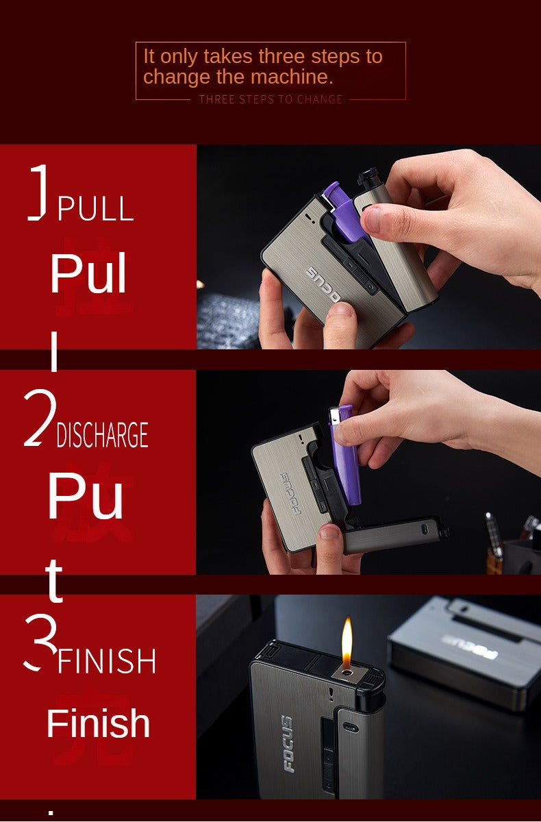 Lighter Creative Cigarette Case