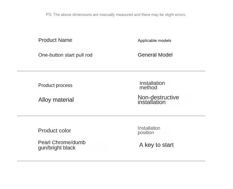 Cross-Border New Car One-Key Start Ignition Switch Button Rocker Decorative Sticker Protective Cover Car Interior Accessories Modification