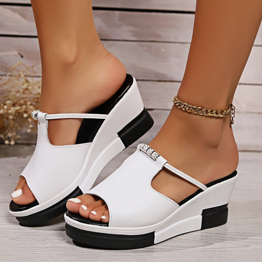 Comfortable orthopedic platform sandals for women