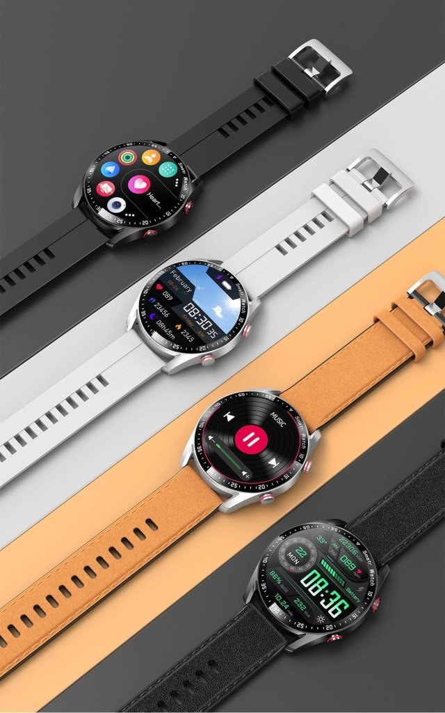 🔥Last Day Promotion - 50% OFF 🎁-New Smart Watch Hw20 Business Stainless Steel Strap Bluetooth Calling Smart Watch Waterproof Men ECG + Pp