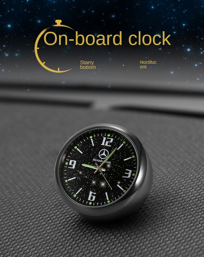 Universal Luminous Car & Desk Clock – Clear Time, Anywhere