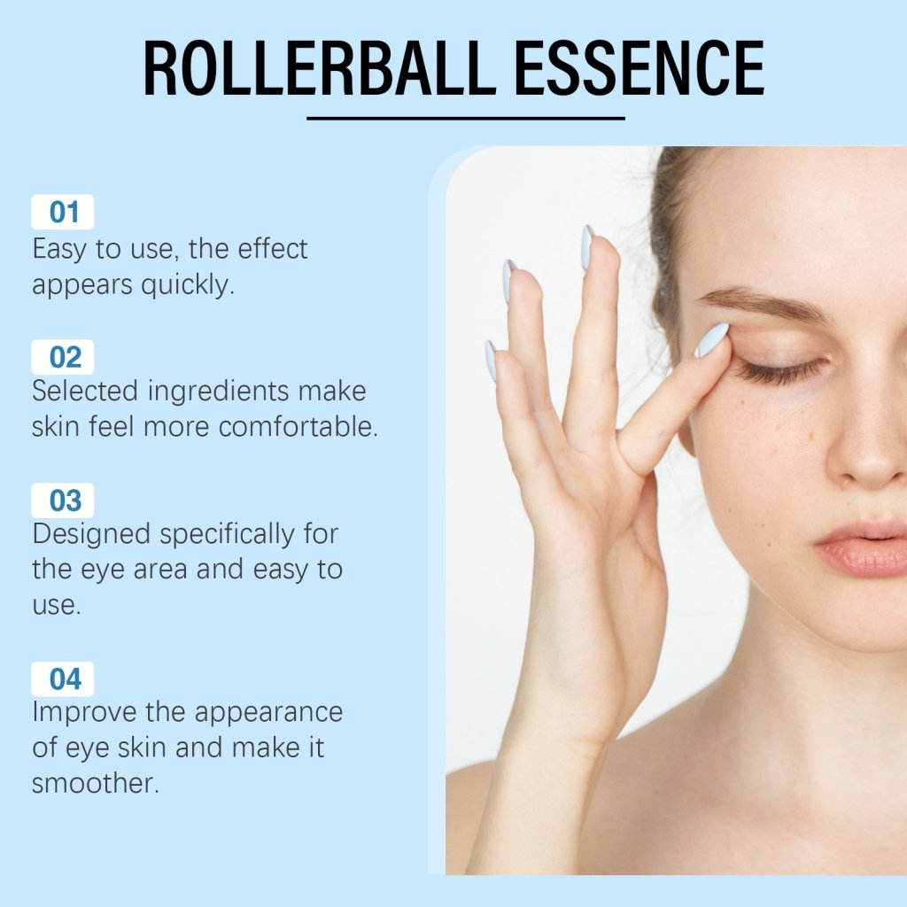 XIMONTH Rollerball Eye Essence – Revitalize Tired Eyes & Reduce Dark Circles