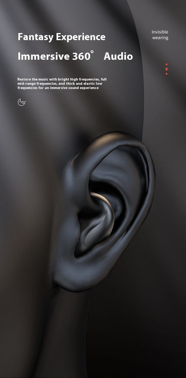 Bone conduction bluetooth sleeping headphones