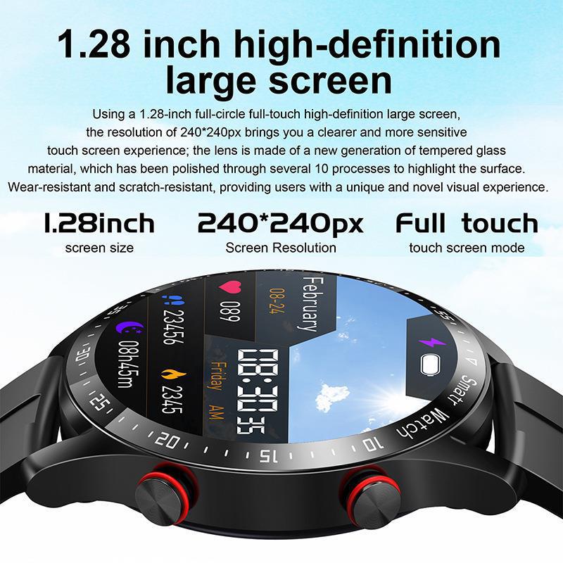 🔥Last Day Promotion - 50% OFF 🎁-New Smart Watch Hw20 Business Stainless Steel Strap Bluetooth Calling Smart Watch Waterproof Men ECG + Pp