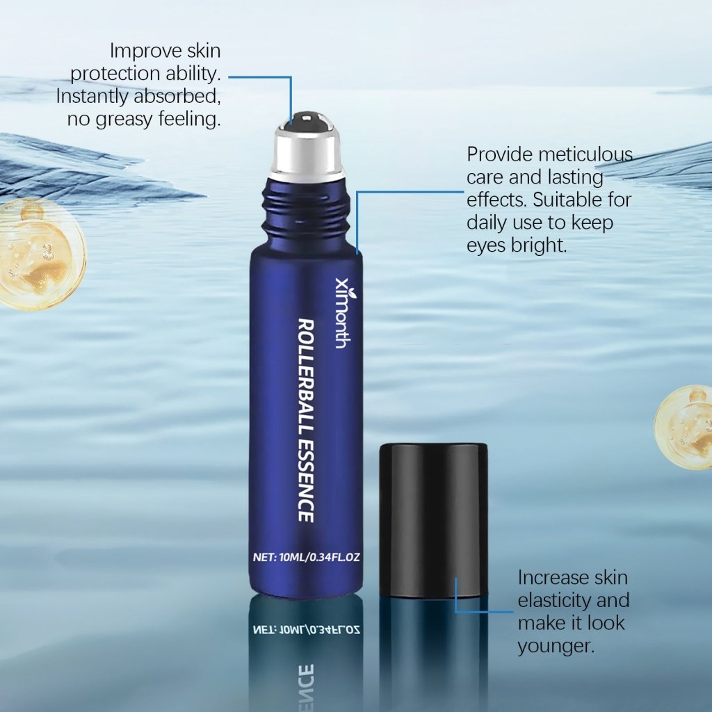 XIMONTH Rollerball Eye Essence – Revitalize Tired Eyes & Reduce Dark Circles