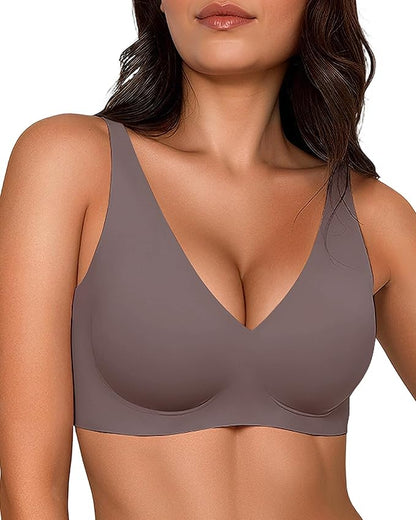 Gailife Deep V Wireless Bra - Comfort & Style!