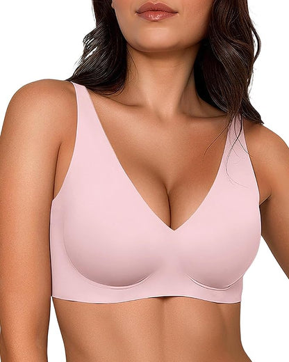 Gailife Deep V Wireless Bra - Comfort & Style!