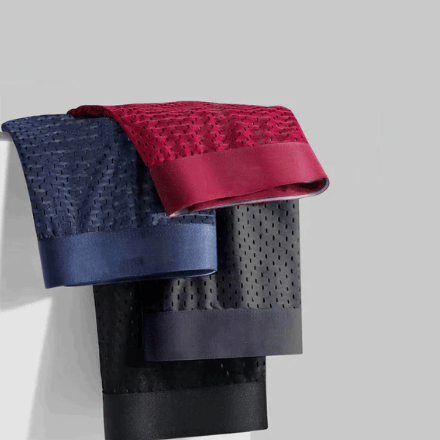 Bamboo Fibre Boxer Shorts - For All-day Comfort（4 PCS）