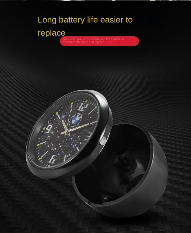 Universal Luminous Car & Desk Clock – Clear Time, Anywhere