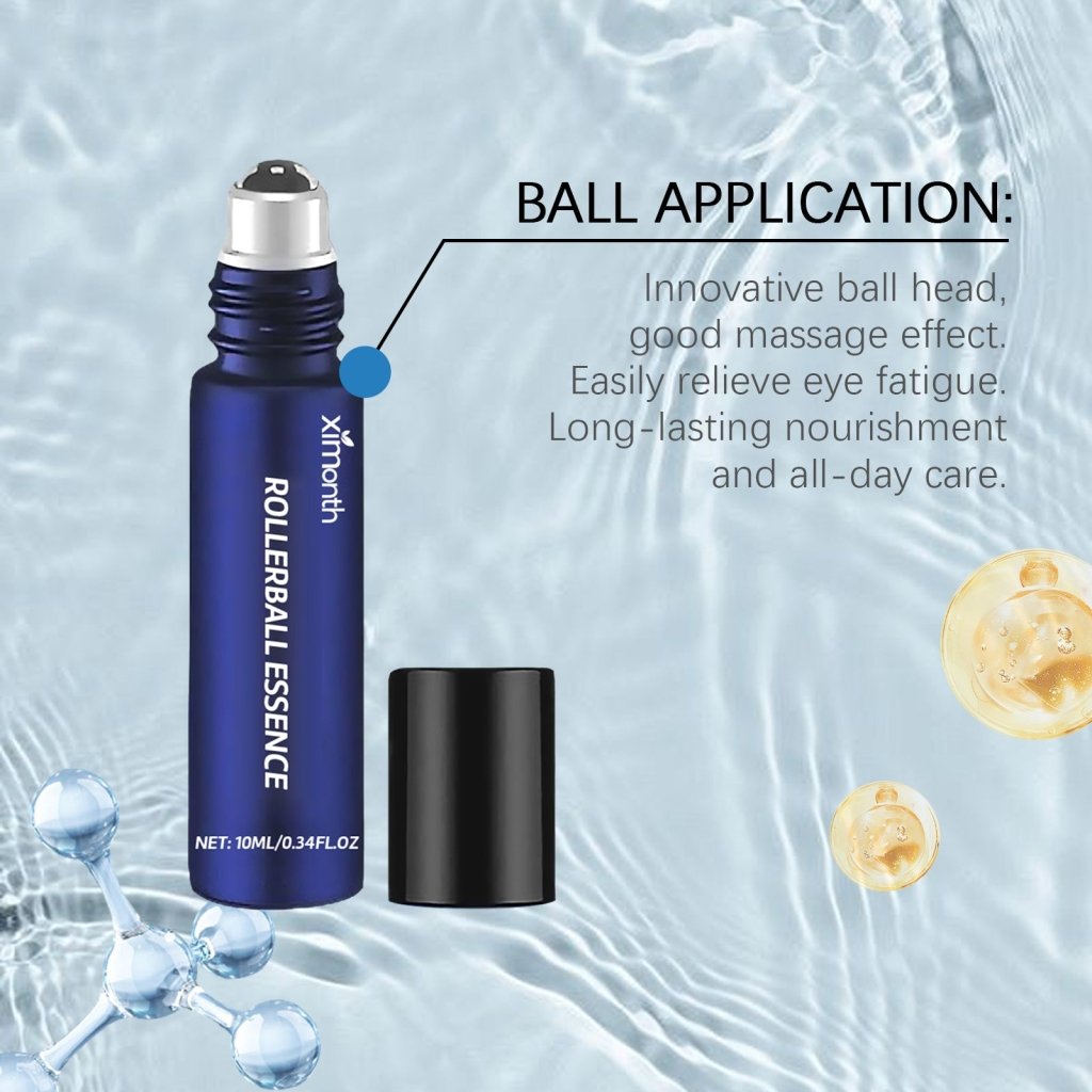 XIMONTH Rollerball Eye Essence – Revitalize Tired Eyes & Reduce Dark Circles