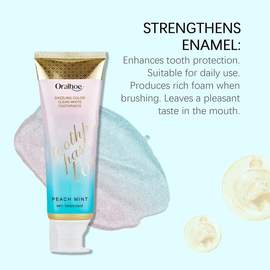 💥HUGE DISCOUNT - 50% OFF! LIMITED TIME! Oralhoe™ Niacinamide Whitening Toothpaste for a Bright Smile.💪 GRAB IT NOW!