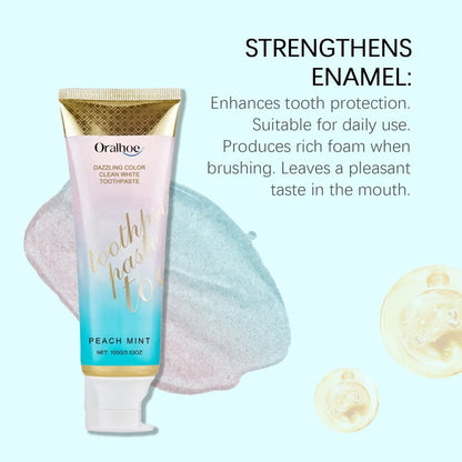 💥HUGE DISCOUNT - 50% OFF! LIMITED TIME! Oralhoe™ Niacinamide Whitening Toothpaste for a Bright Smile.💪 GRAB IT NOW!