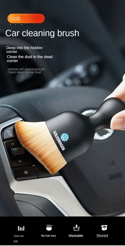 Car Interior Cleaning Tools Air Conditioning Air Outlet Cleaning Brush Car Soft Brush Car Gap Dust Removal Brush