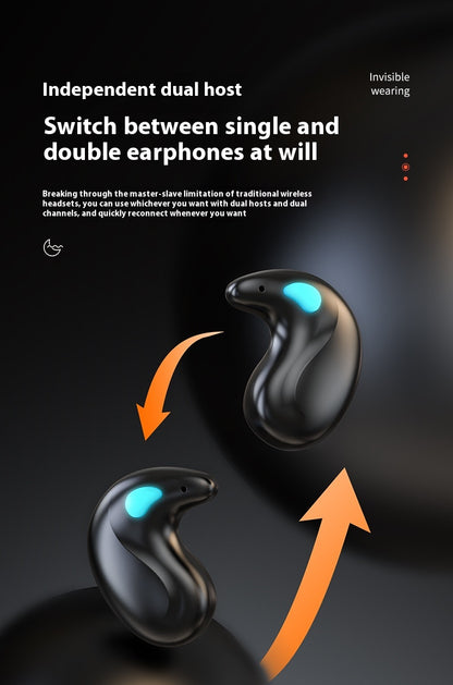 Bone conduction bluetooth sleeping headphones