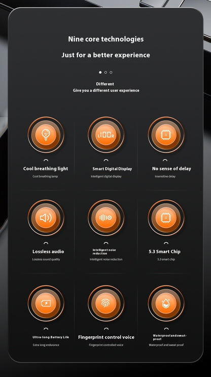 Bone conduction bluetooth sleeping headphones