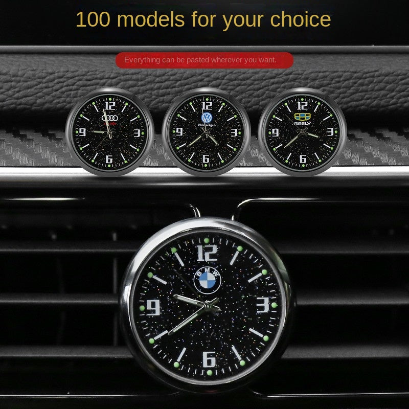 Universal Luminous Car & Desk Clock – Clear Time, Anywhere