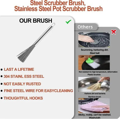 Stainless Steel Pot Brush https://detail.1688.com/offer/727159243207.html