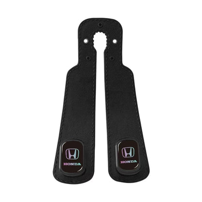 Car Seat Hook with Car Logo, Rear Seat Car Hook, Multifunctional Rear Seat Thickened Hanger for Car Interior