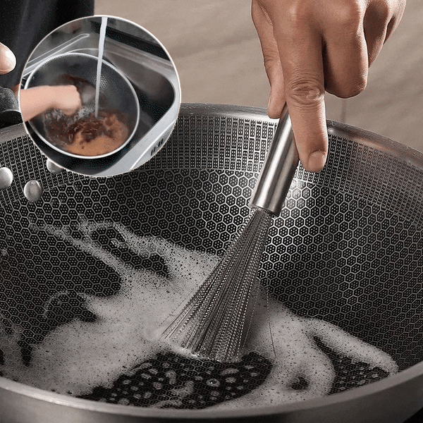Stainless Steel Pot Brush