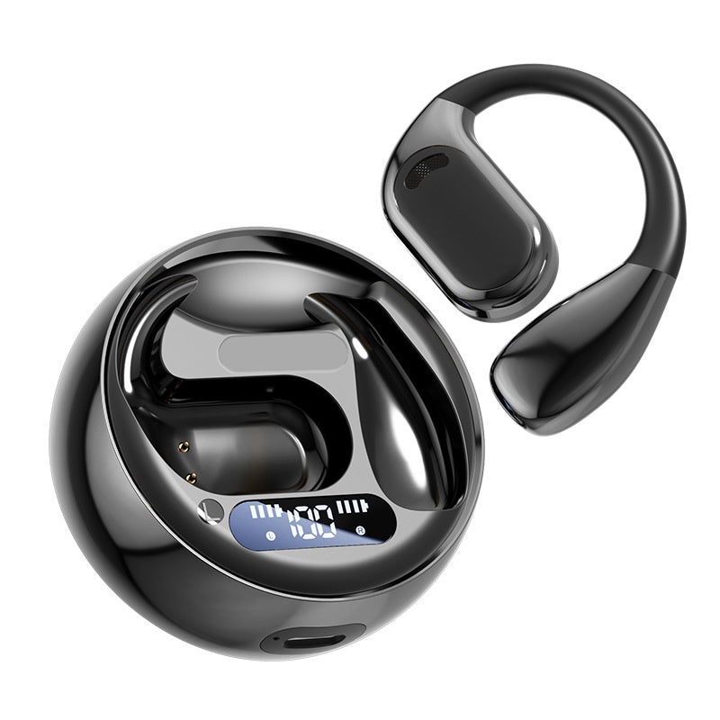 New M76 Wireless Bluetooth Headset Noise Reduction Ear-Mounted Running Sports OWS Headset Universal