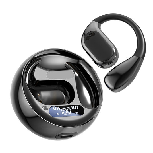 New M76 Wireless Bluetooth Headset Noise Reduction Ear-Mounted Running Sports OWS Headset Universal