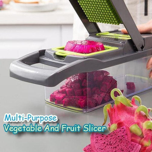 🎊 16-piece set 🎊 🎊 Multi-functional fruit and vegetable slicer
