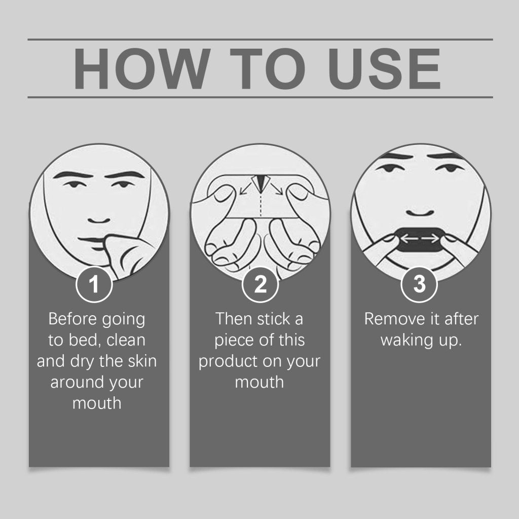 XIMONTH Sleep Tape – Gentle Anti-Snoring Solution for Deeper Sleep