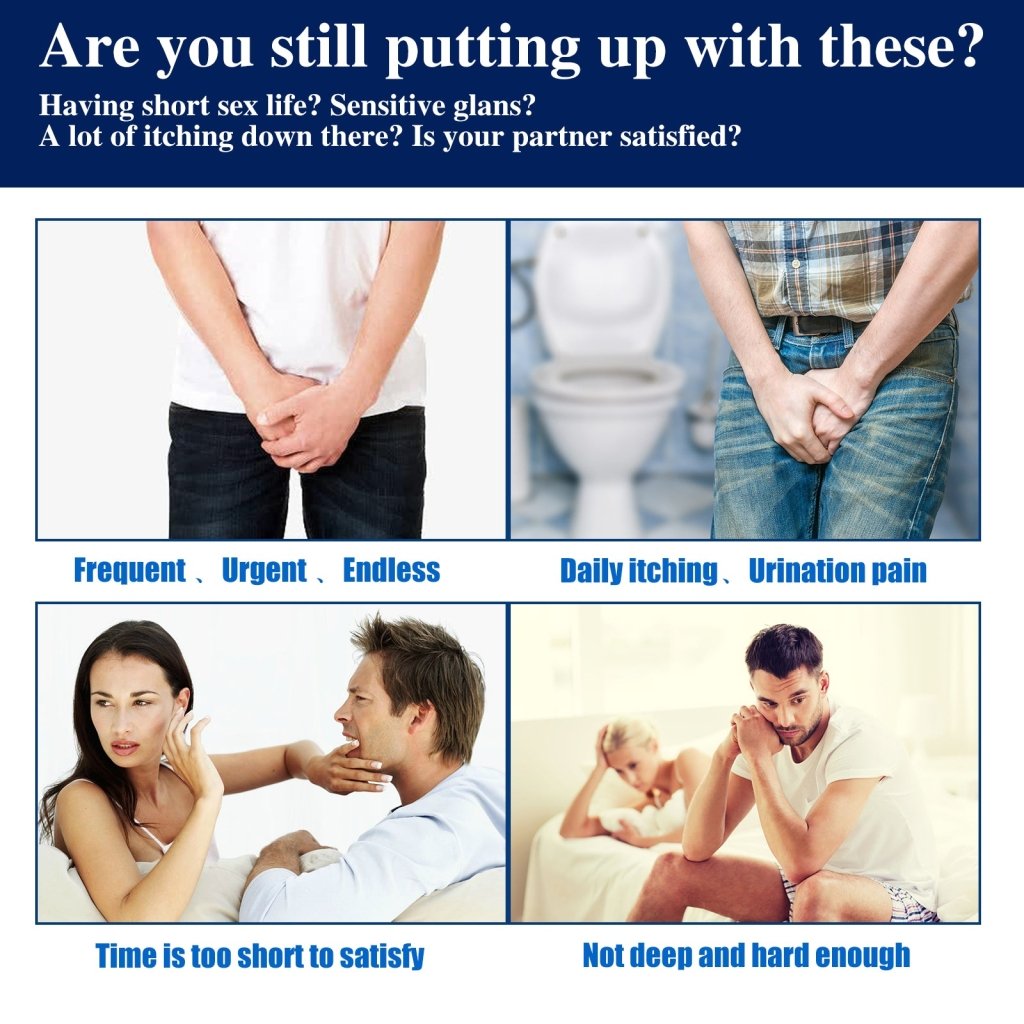 Men's Treatment Cream Men's Body Treatment Relieves Discomfort And Itching Daily Massage Treatment Cream Gentle Glycerin