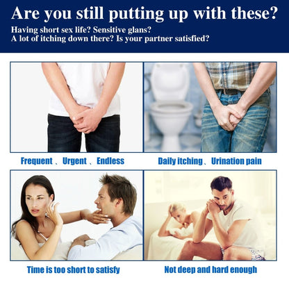 Men's Treatment Cream Men's Body Treatment Relieves Discomfort And Itching Daily Massage Treatment Cream Gentle Glycerin