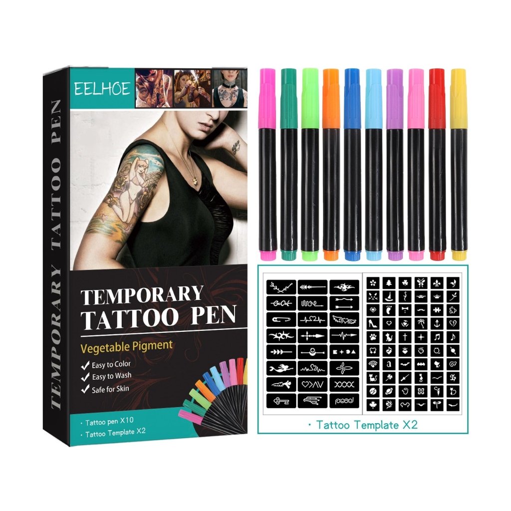 Temporary Tattoo Pen Set