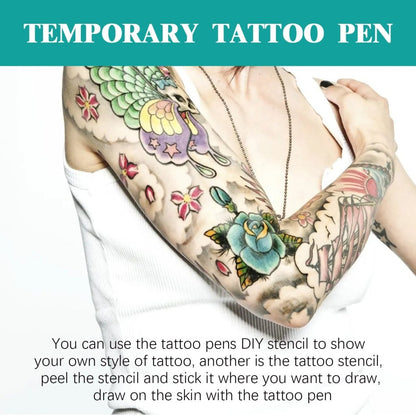 Temporary Tattoo Pen Set