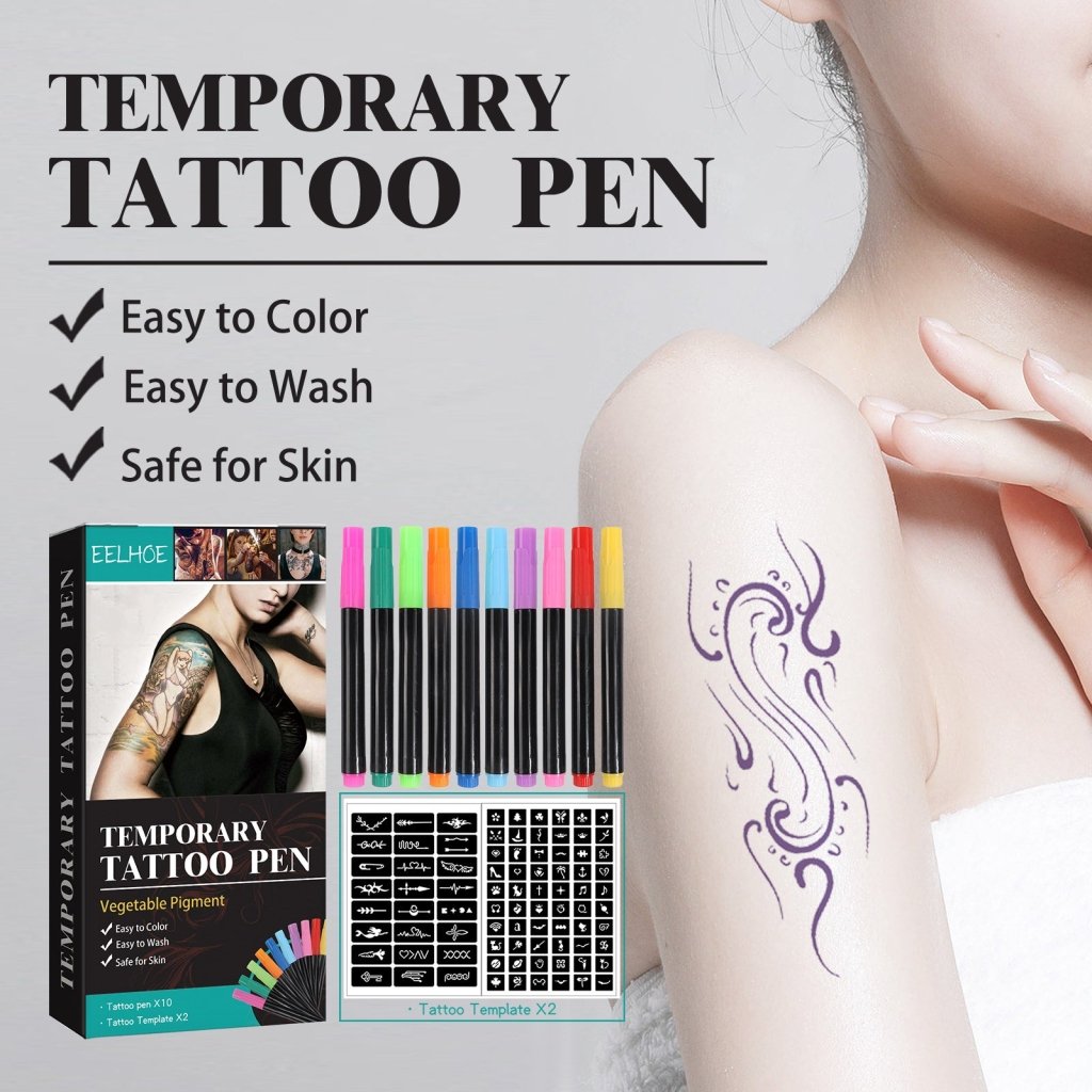 Temporary Tattoo Pen Set