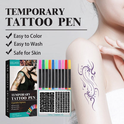 Temporary Tattoo Pen Set
