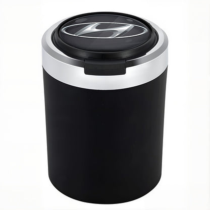 Smokeless Stainless Steel LED Car Cupholder Ashtray with Lid